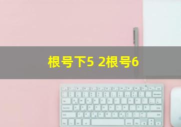 根号下5 2根号6